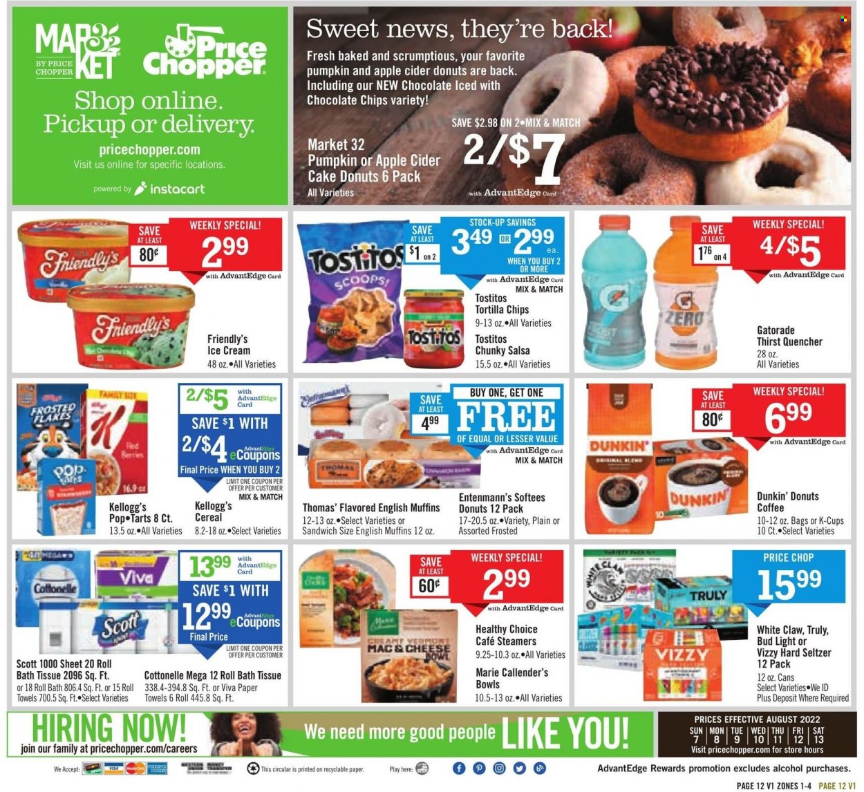 Price Chopper ad - 08/07/2022 - 08/13/2022. Page 12