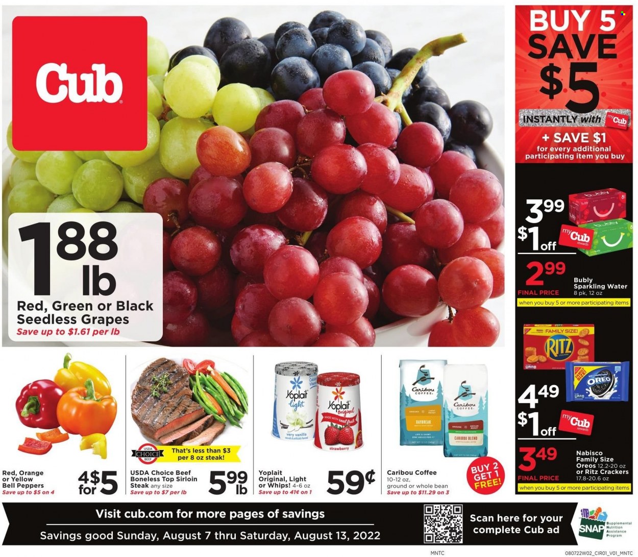 Cub Foods ad - 08/07/2022 - 08/13/2022. Page 1
