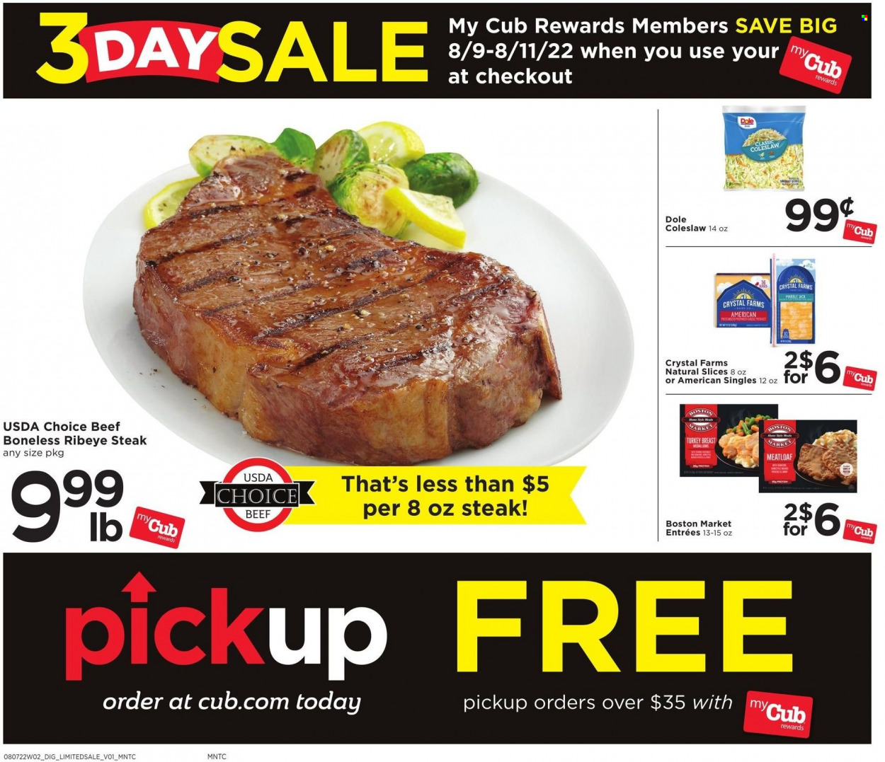 Cub Foods ad - 08/07/2022 - 08/13/2022. Page 9