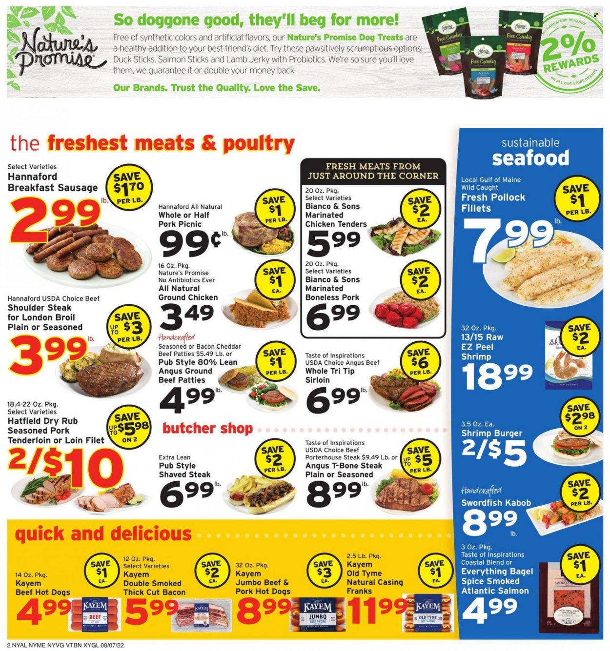 Hannaford ad - 08/07/2022 - 08/13/2022. Page 2