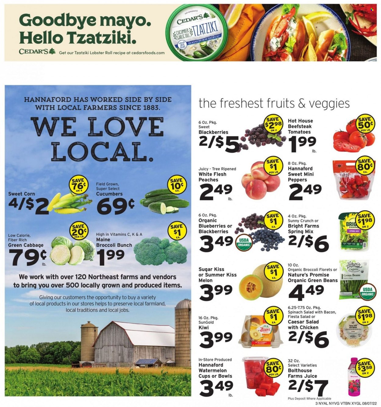 Hannaford ad - 08/07/2022 - 08/13/2022. Page 3