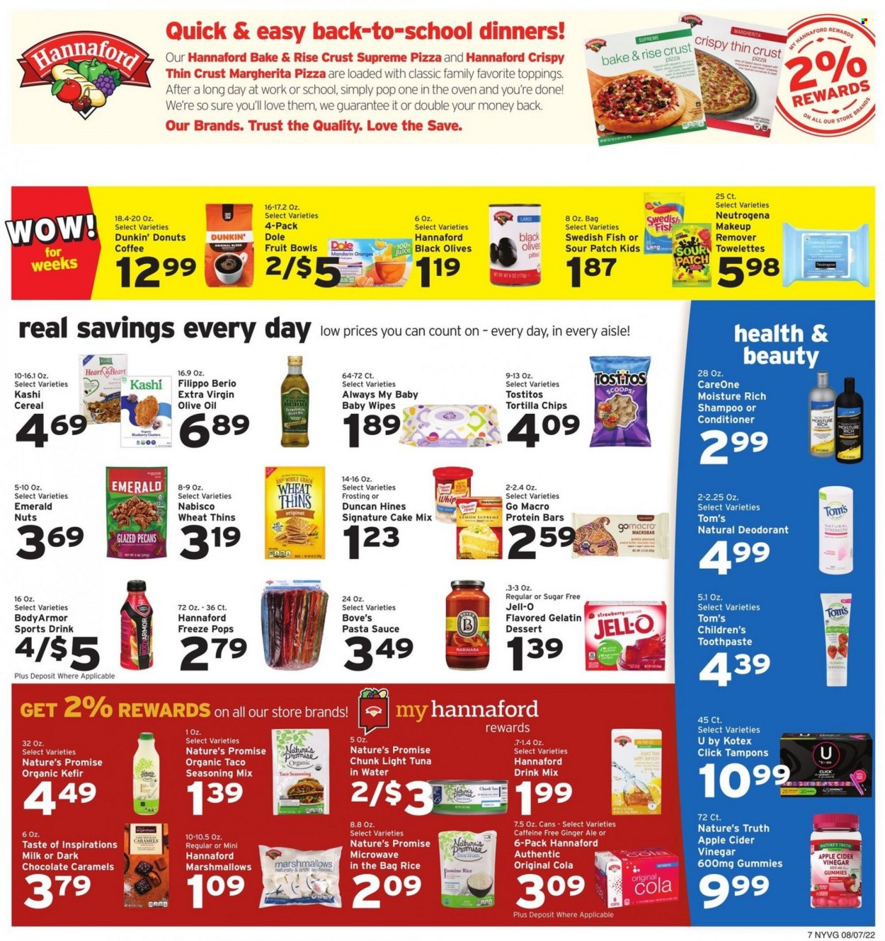 Hannaford ad - 08/07/2022 - 08/13/2022. Page 7