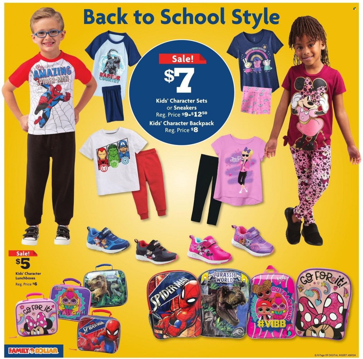 Family Dollar ad - 08/08/2022 - 08/13/2022. Page 3