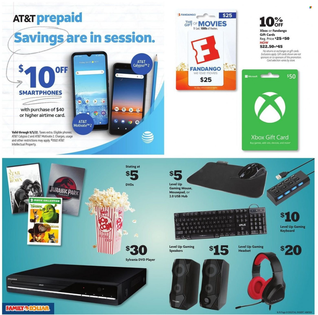 Family Dollar ad - 08/08/2022 - 08/13/2022. Page 9