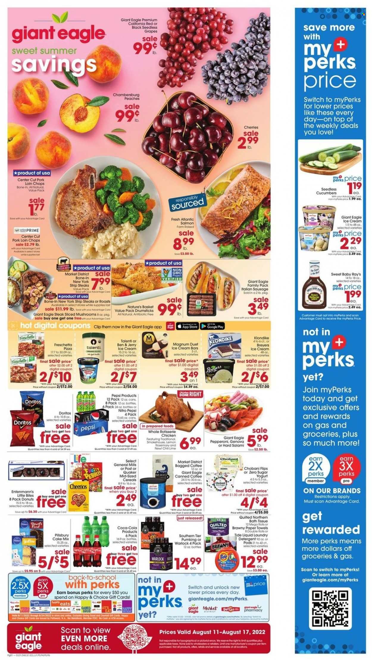 Giant Eagle ad - 08/11/2022 - 08/17/2022. Page 1