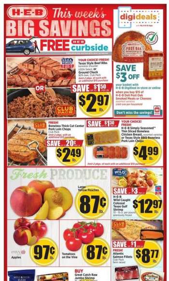 H-E-B Flyer - 08/10/2022 - 08/16/2022.