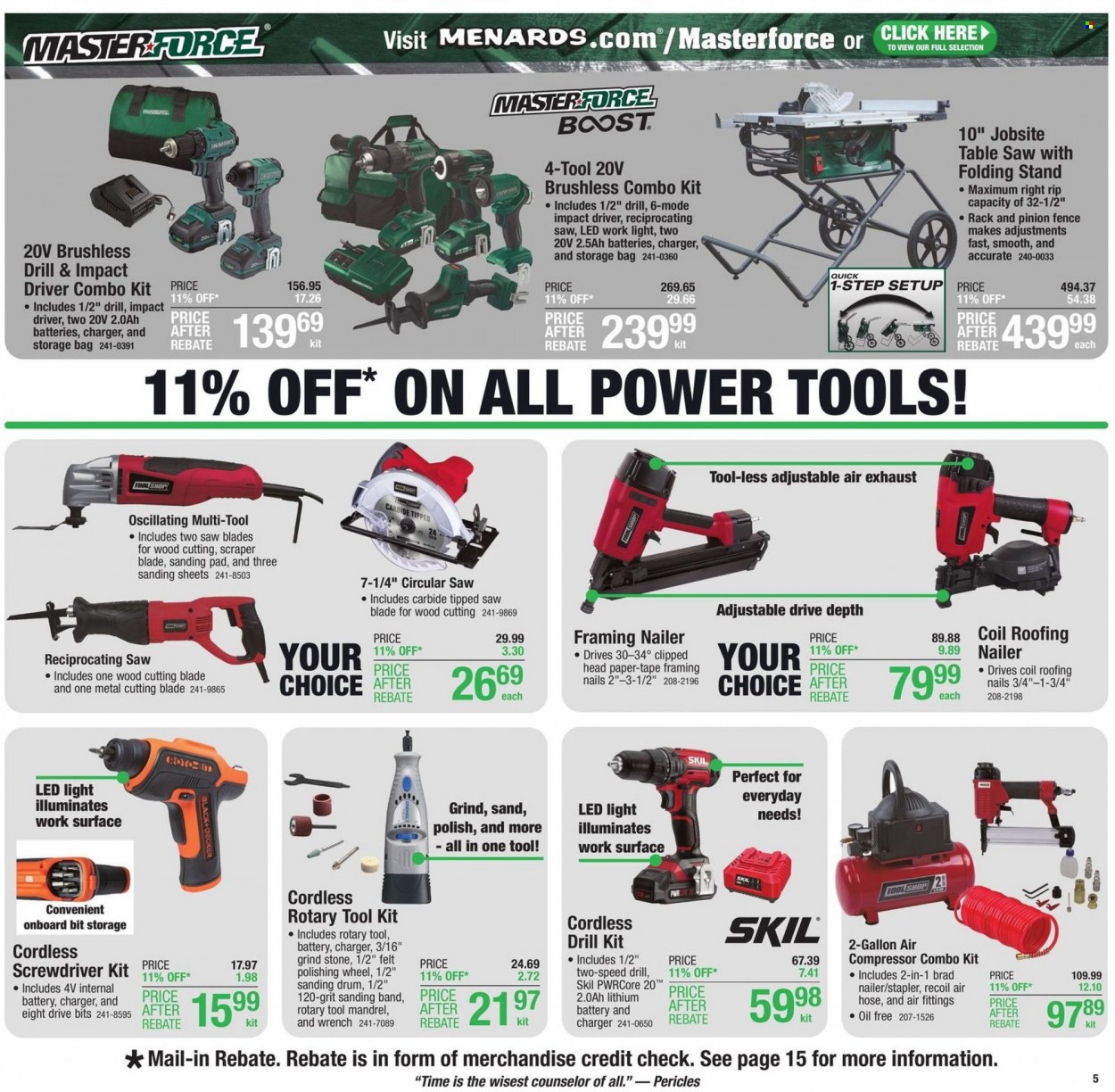 Menards ad - 08/11/2022 - 08/21/2022. Page 5
