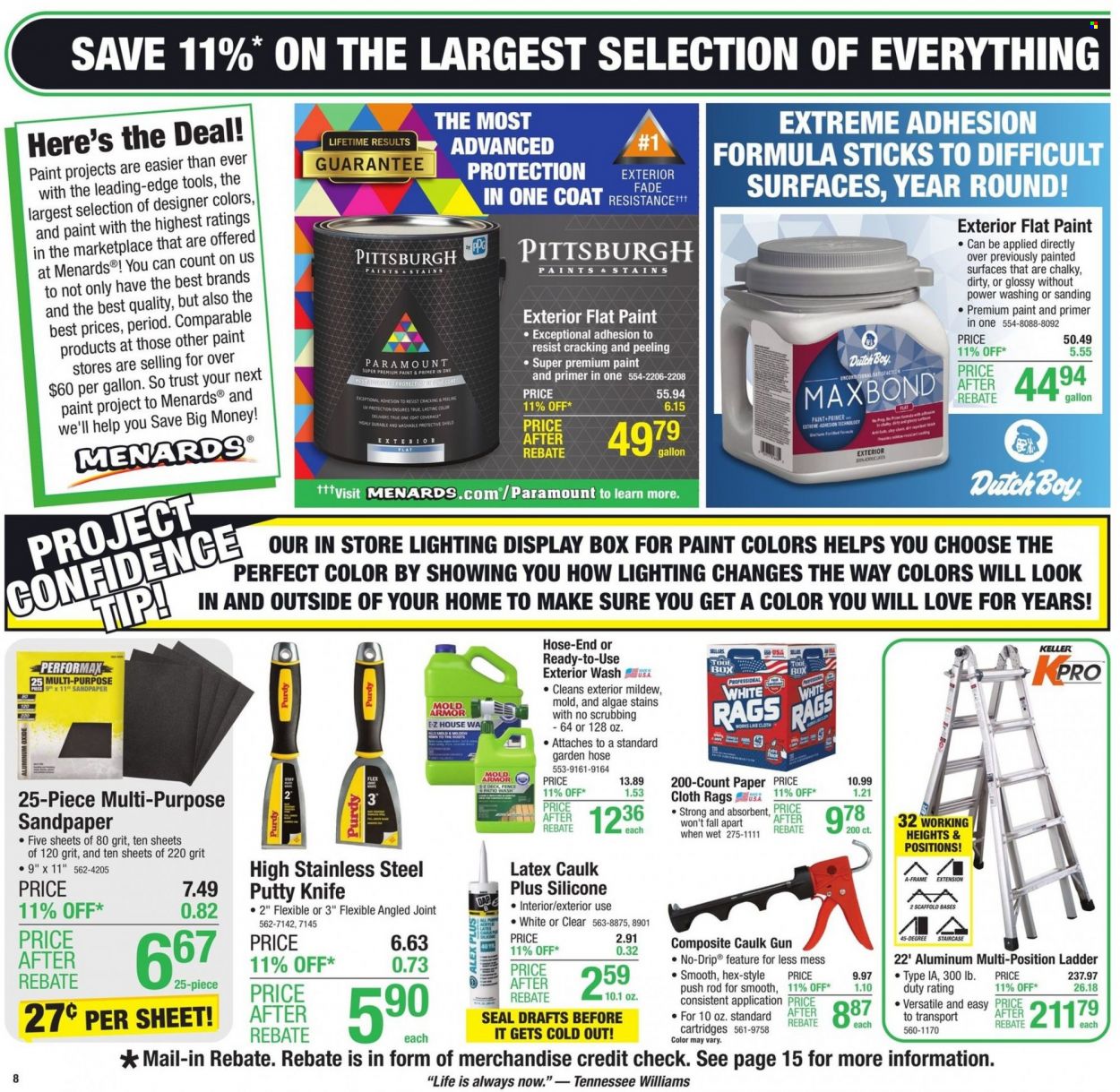 Menards ad - 08/11/2022 - 08/21/2022. Page 10