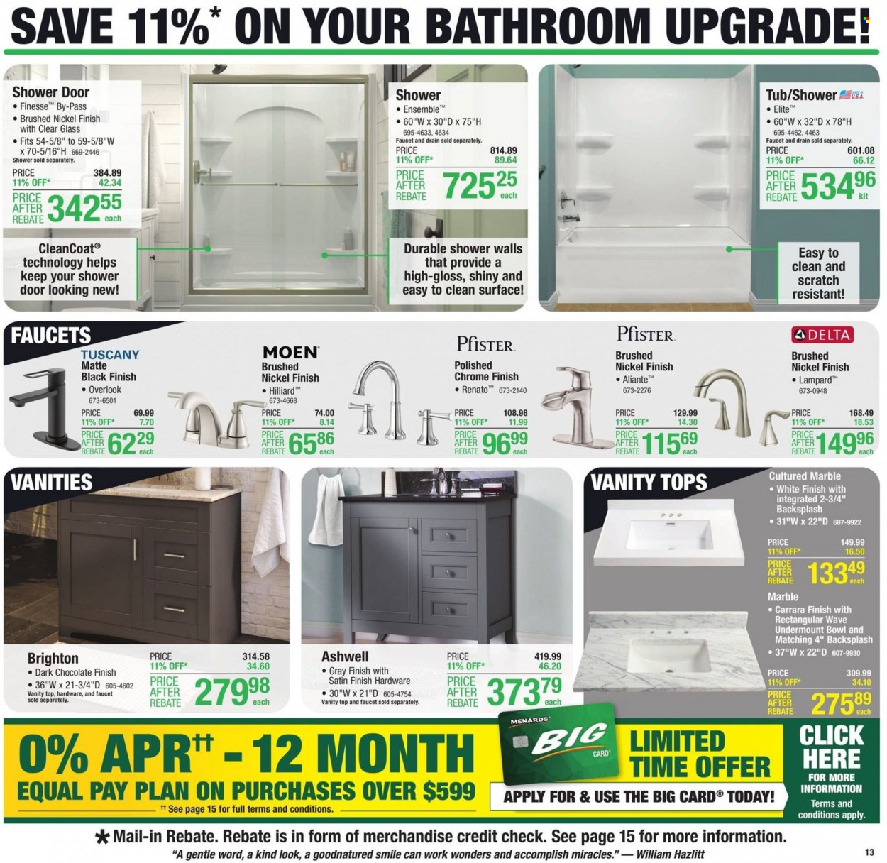 Menards ad - 08/11/2022 - 08/21/2022. Page 15