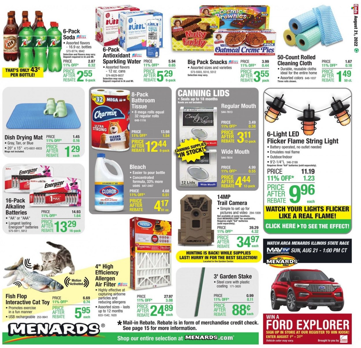 Menards ad - 08/11/2022 - 08/21/2022. Page 22