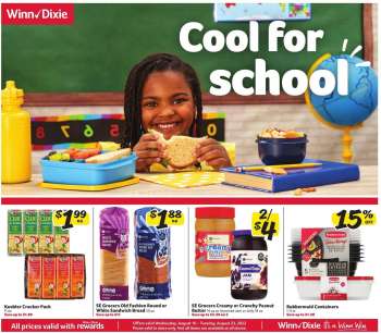 Winn Dixie Flyer - 08/10/2022 - 08/23/2022.