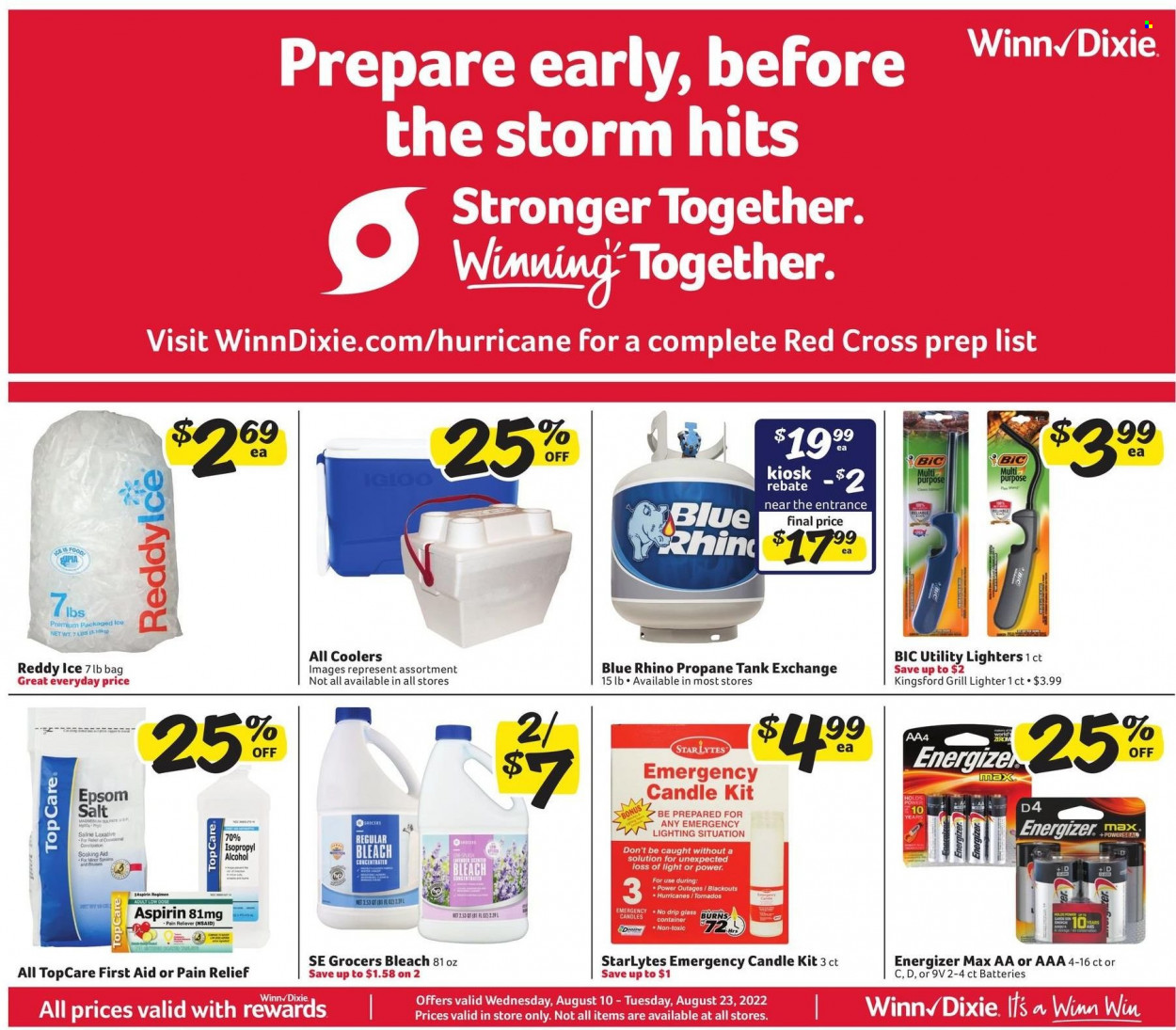 Winn Dixie ad - 08/10/2022 - 08/23/2022. Page 8