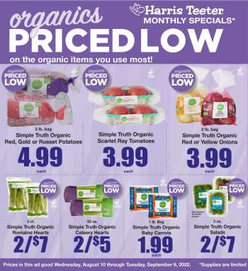 Harris Teeter Flyer - 08/10/2022 - 09/06/2022.