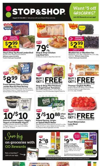 Stop & Shop Flyer - 08/12/2022 - 08/18/2022.