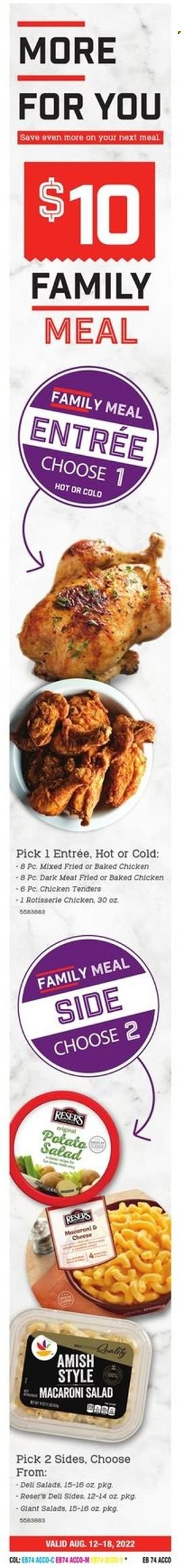 Giant Food ad - 08/12/2022 - 08/18/2022. Page 12