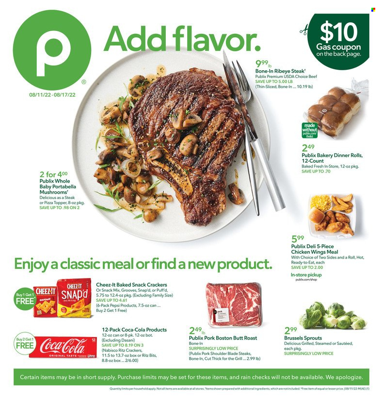 Publix ad - 08/11/2022 - 08/17/2022. Page 5
