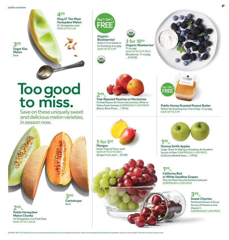 Publix ad - 08/11/2022 - 08/17/2022. Page 10