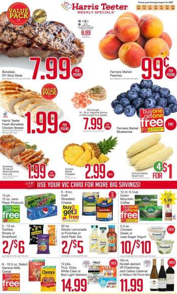 Harris Teeter Flyer - 08/10/2022 - 08/16/2022.