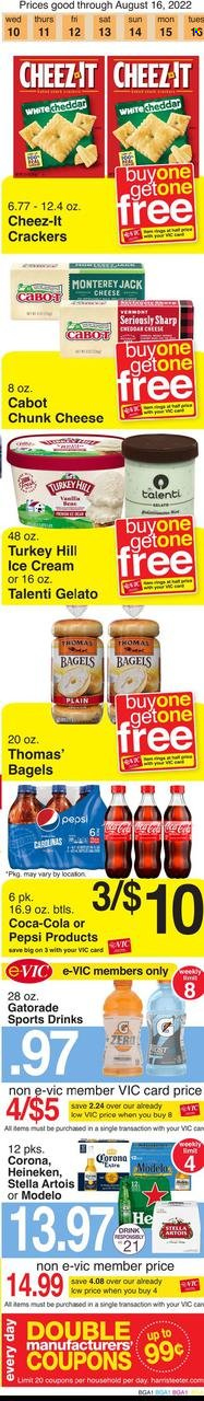 Harris Teeter ad - 08/10/2022 - 08/16/2022. Page 10