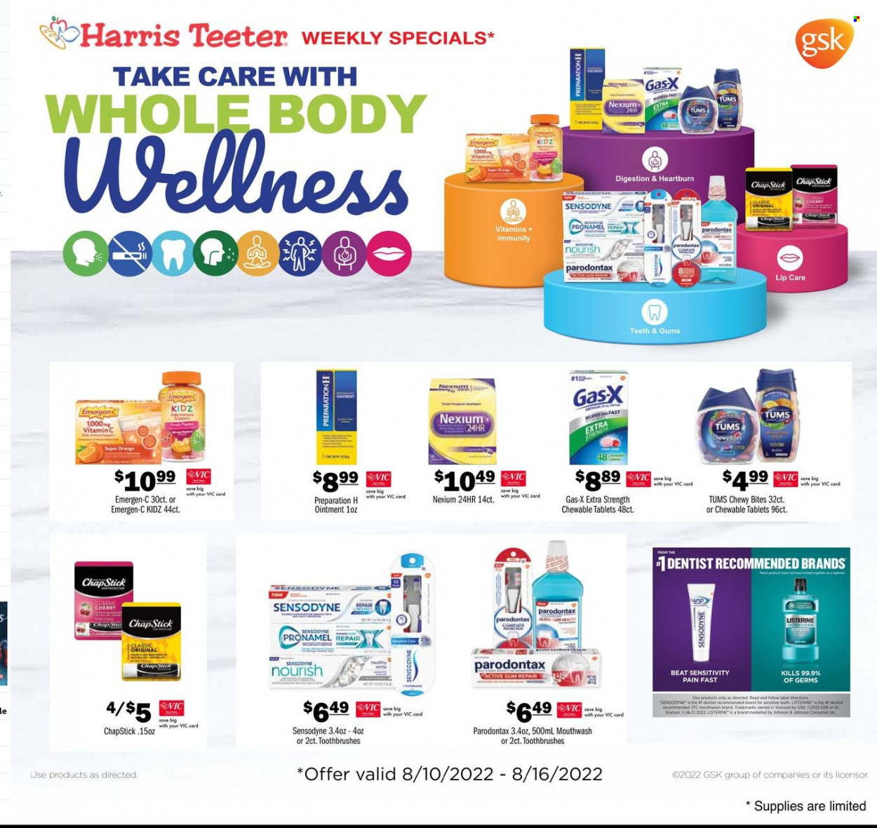 Harris Teeter ad - 08/10/2022 - 08/16/2022. Page 8