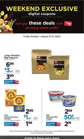 Cub Foods Flyer - 08/12/2022 - 08/14/2022.