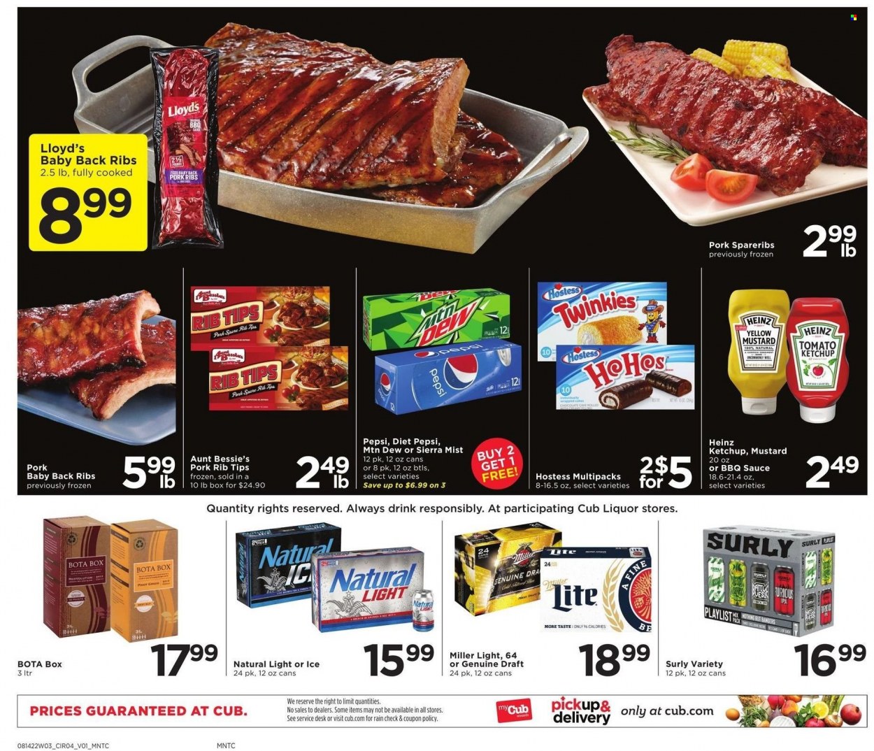 Cub Foods ad - 08/14/2022 - 08/20/2022. Page 8