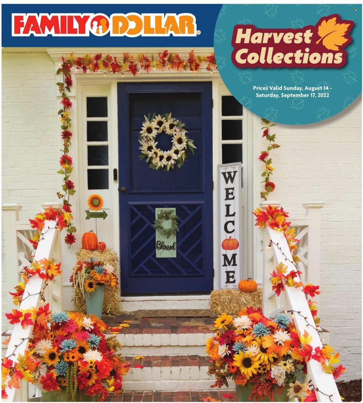 Family Dollar ad - 08/14/2022 - 09/17/2022. Page 1