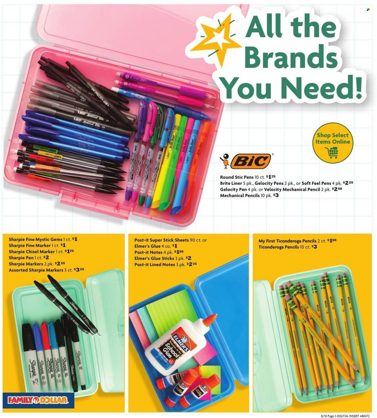 Family Dollar ad - 08/14/2022 - 09/03/2022. Page 3