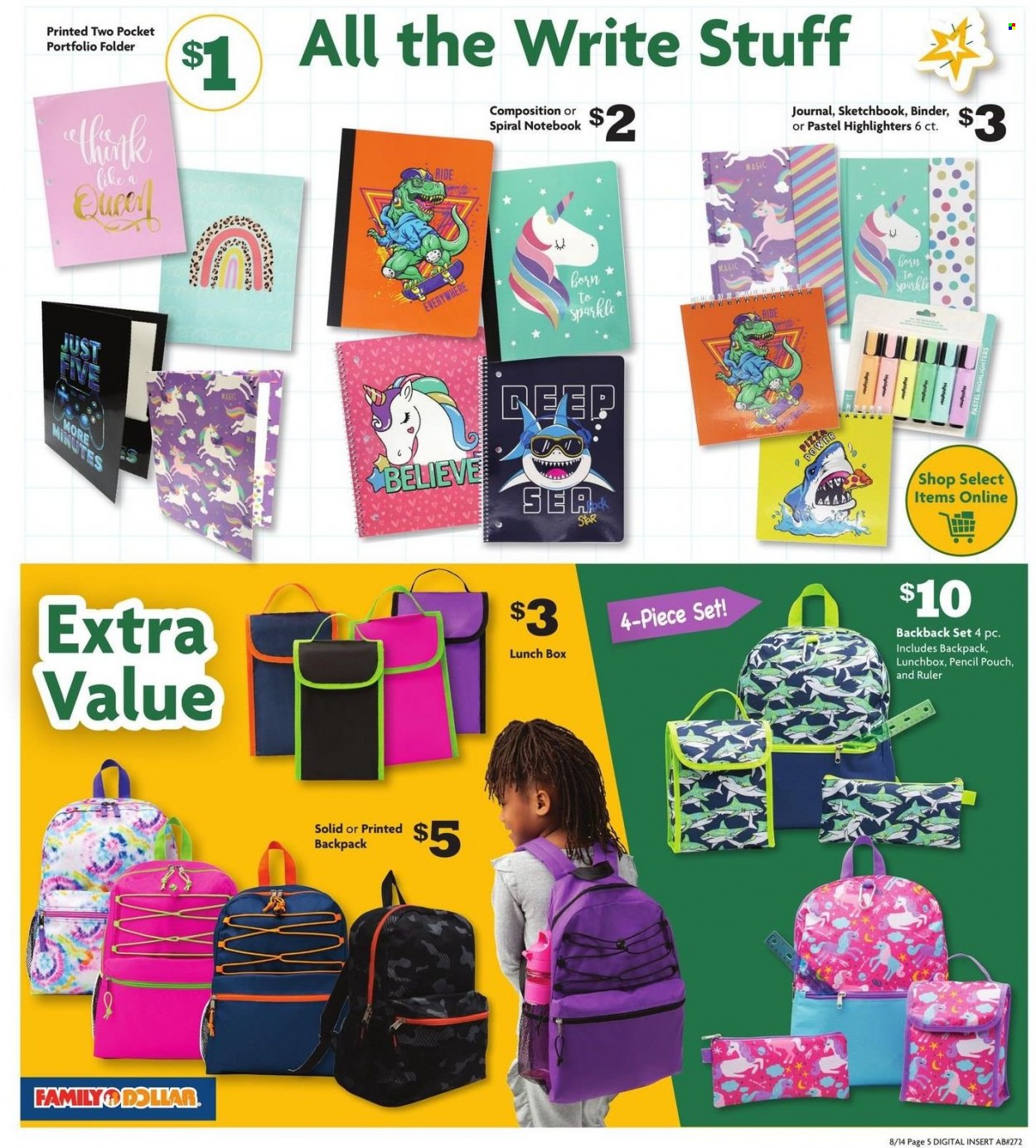 Family Dollar ad - 08/14/2022 - 09/03/2022. Page 5