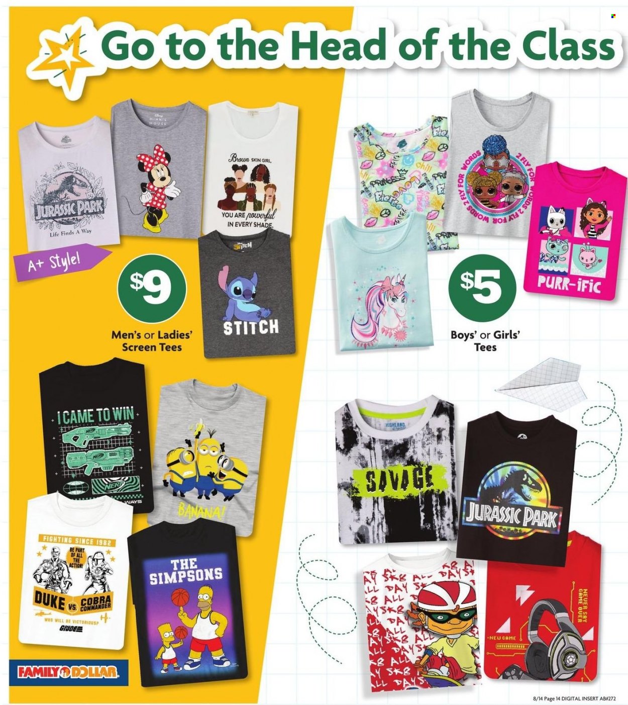 Family Dollar ad - 08/14/2022 - 09/03/2022. Page 10
