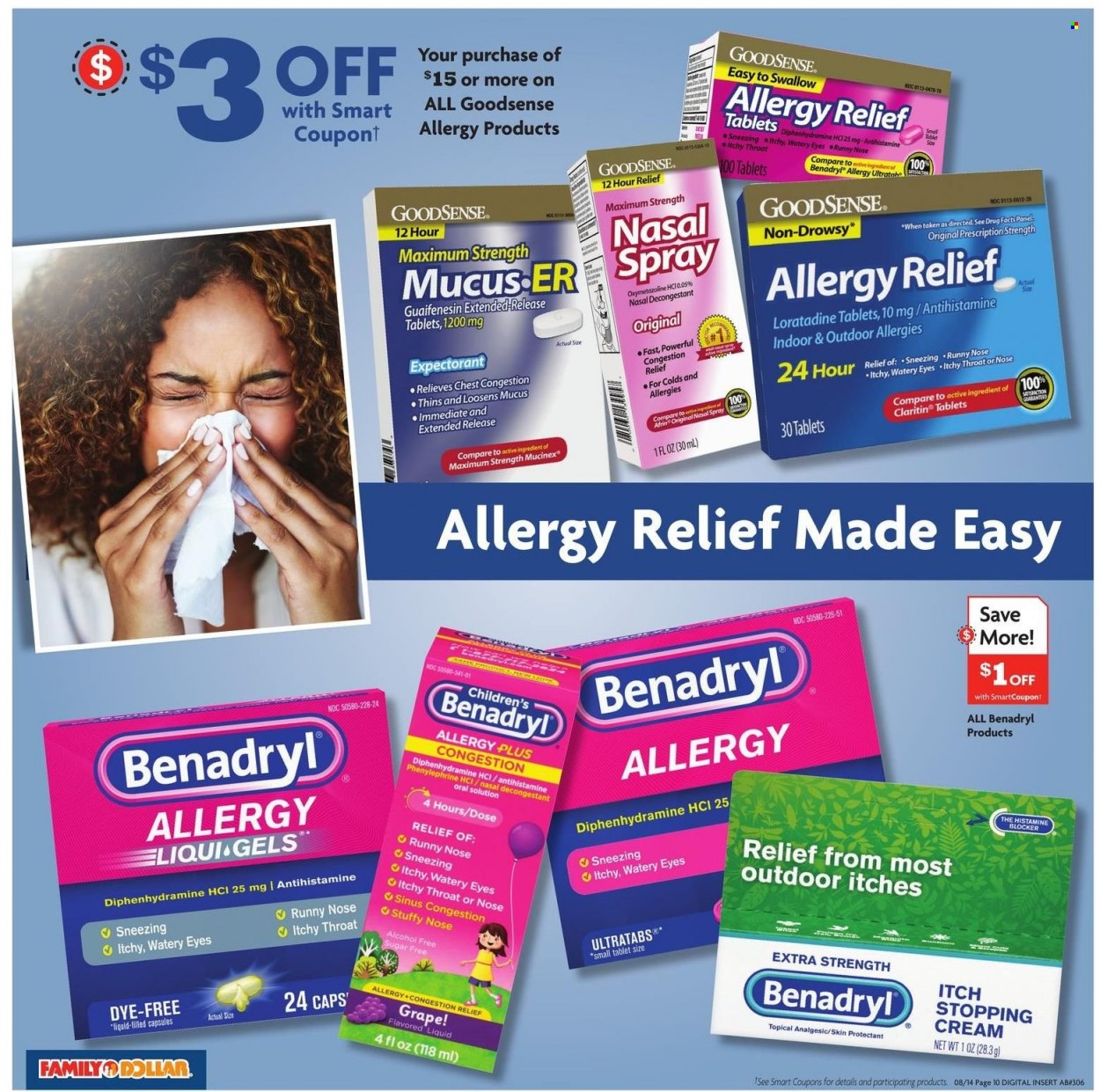 Family Dollar ad - 08/14/2022 - 08/20/2022. Page 19