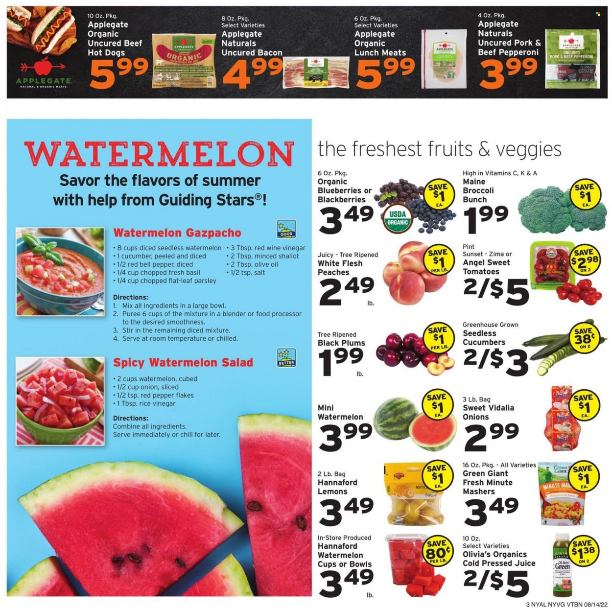 Hannaford ad - 08/14/2022 - 08/20/2022. Page 3
