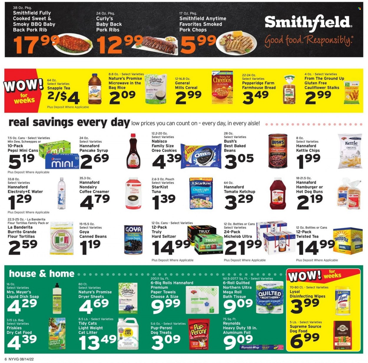 Hannaford ad - 08/14/2022 - 08/20/2022. Page 6