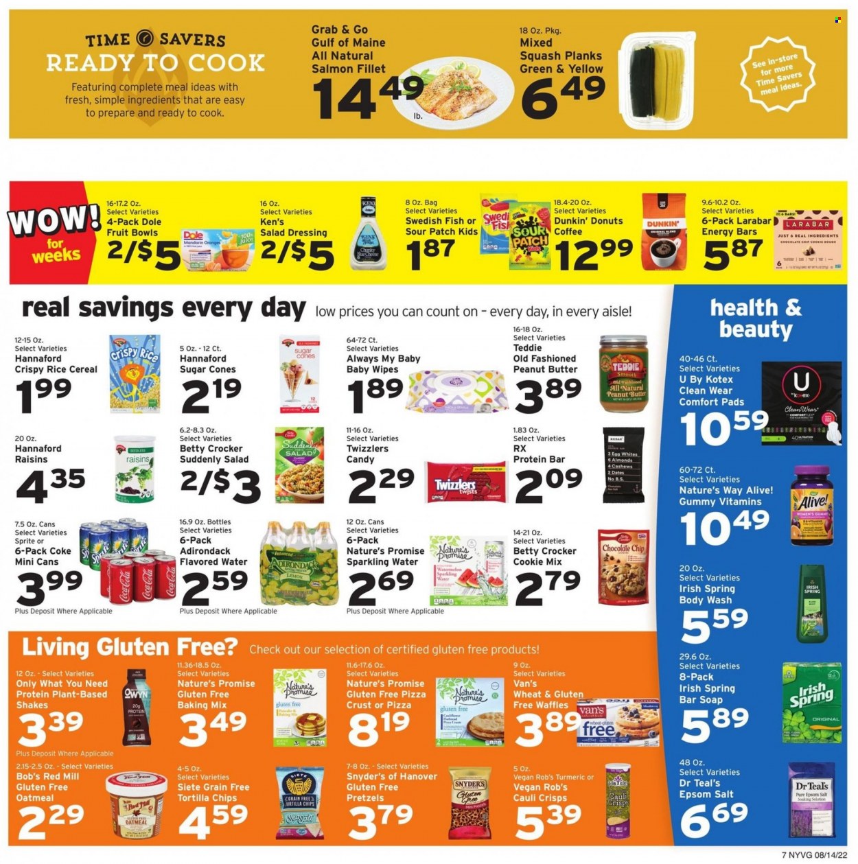 Hannaford ad - 08/14/2022 - 08/20/2022. Page 7