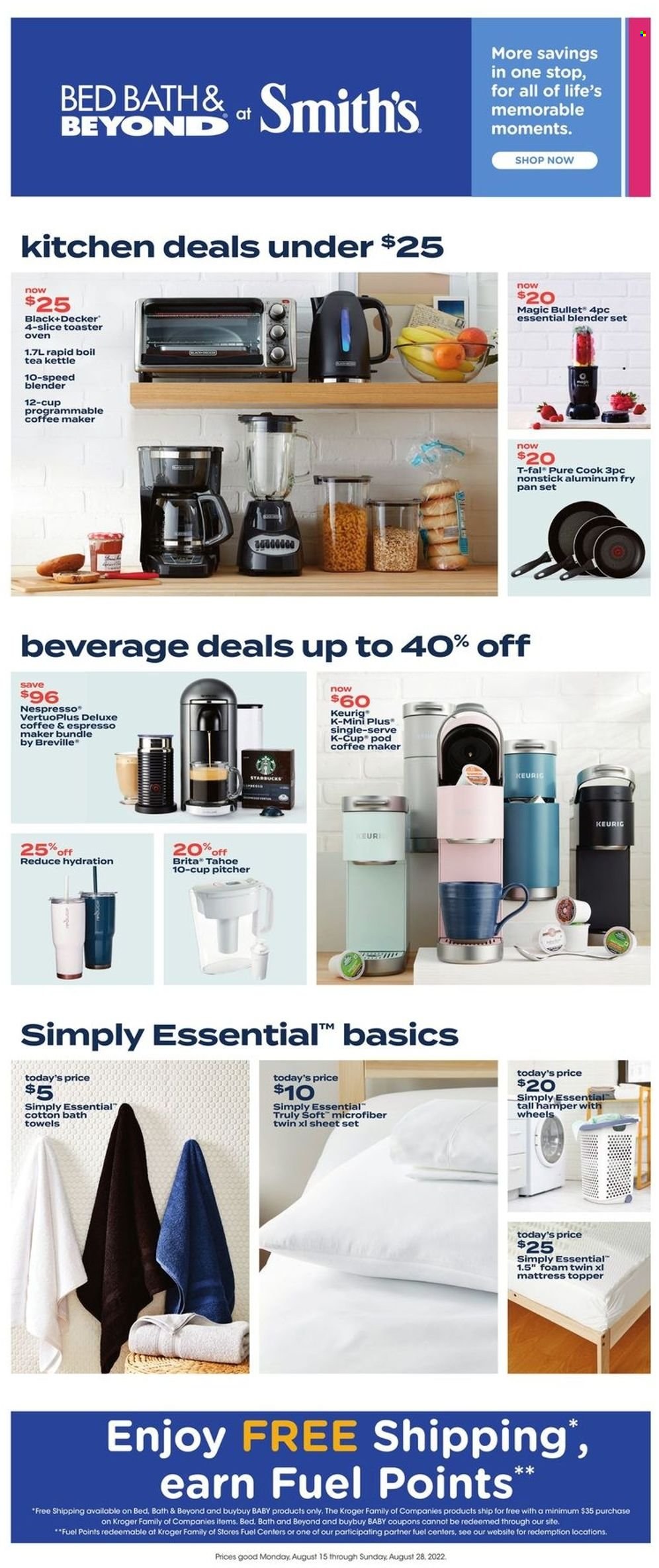 Smith's ad - 08/15/2022 - 08/28/2022. Page 1