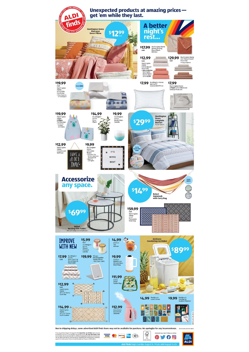 ALDI ad - 08/14/2022 - 08/20/2022. Page 2
