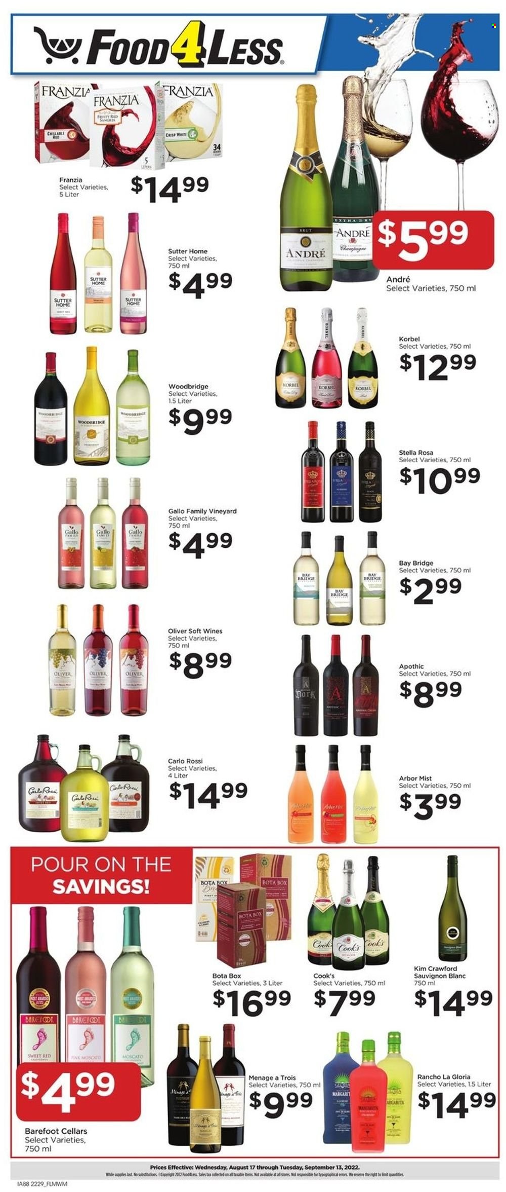 Food 4 Less ad - 08/17/2022 - 09/13/2022. Page 1