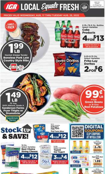 IGA Flyer - 08/17/2022 - 08/23/2022.