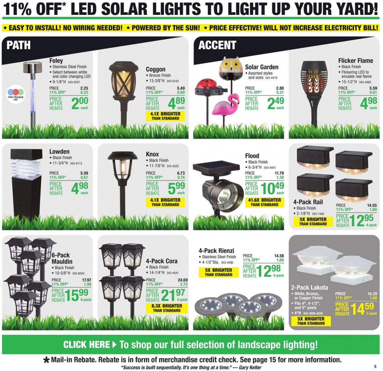 Menards ad - 08/18/2022 - 08/28/2022. Page 5