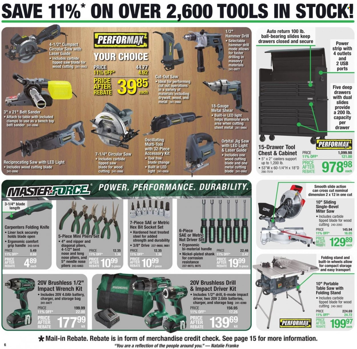 Menards ad - 08/18/2022 - 08/28/2022. Page 7
