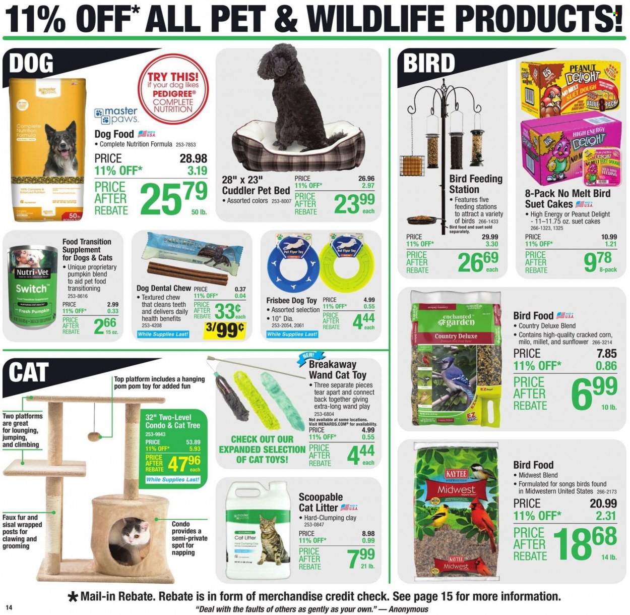 Menards ad - 08/18/2022 - 08/28/2022. Page 16