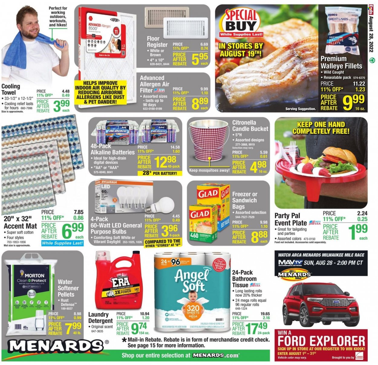 Menards ad - 08/18/2022 - 08/28/2022. Page 18