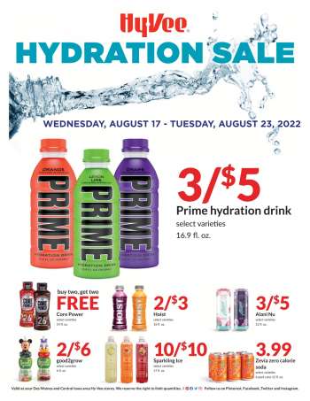 Hy-Vee Flyer - 08/17/2022 - 08/23/2022.