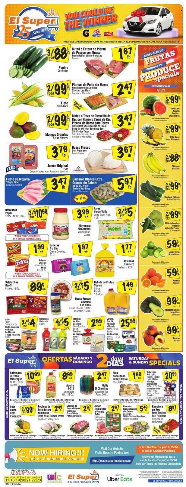 El Super ad - 08/17/2022 - 08/23/2022. Page 1