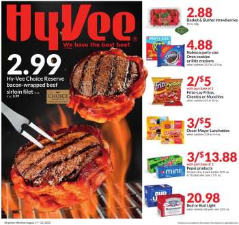Hy-Vee Flyer - 08/17/2022 - 08/23/2022.