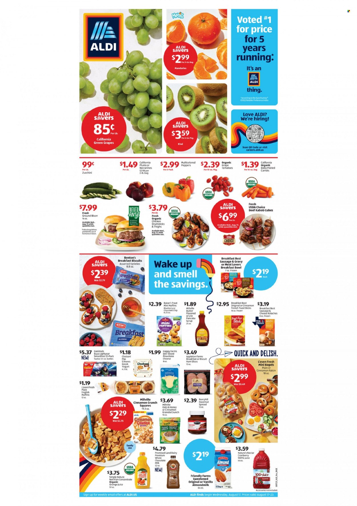 ALDI ad - 08/17/2022 - 08/23/2022. Page 1