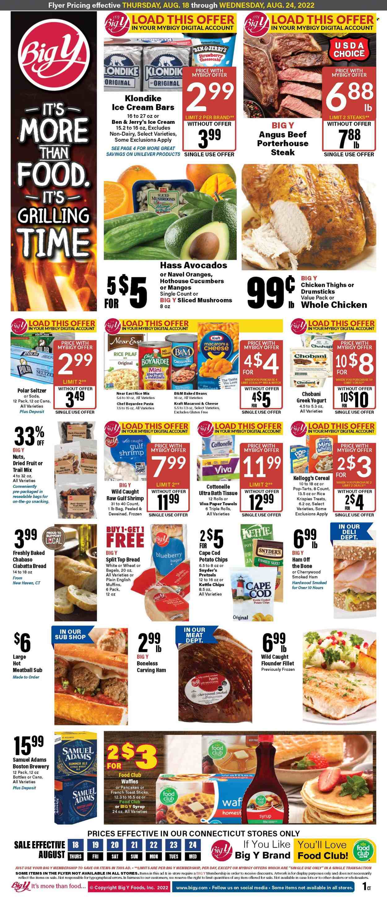 Big Y ad - 08/18/2022 - 08/24/2022. Page 1
