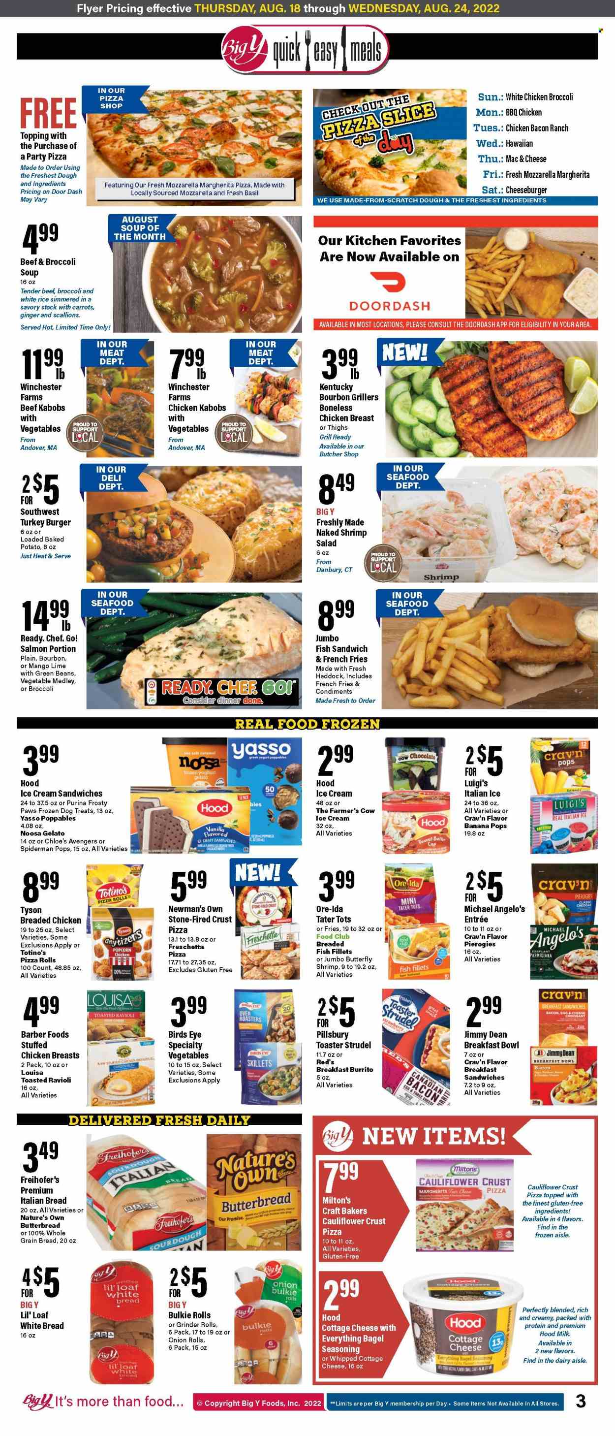 Big Y ad - 08/18/2022 - 08/24/2022. Page 3