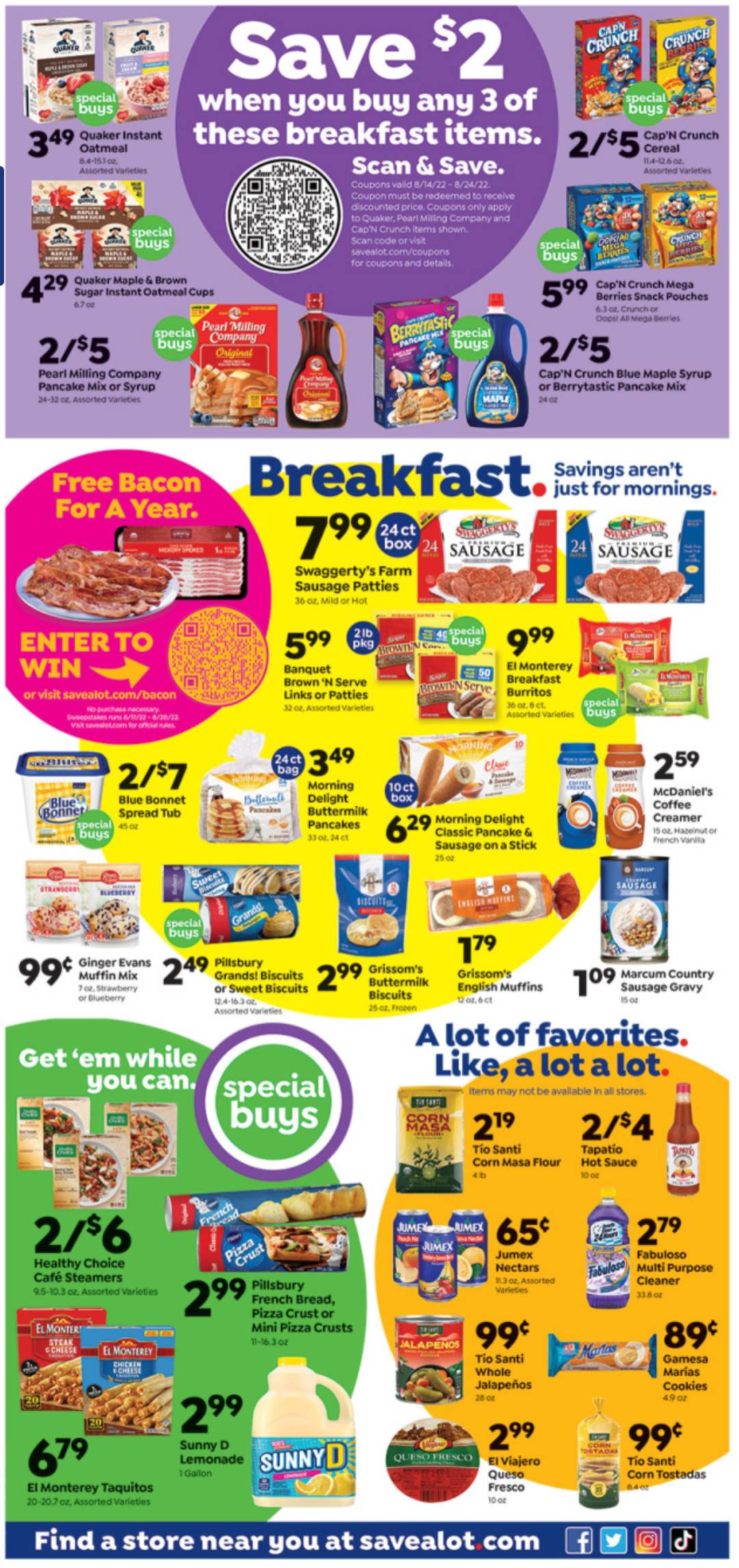 Save a Lot ad - 08/17/2022 - 08/23/2022. Page 2