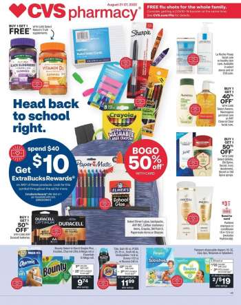 CVS Pharmacy Flyer - 08/21/2022 - 08/27/2022.